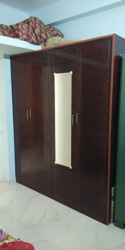 PVC Brown Corner Cupboard