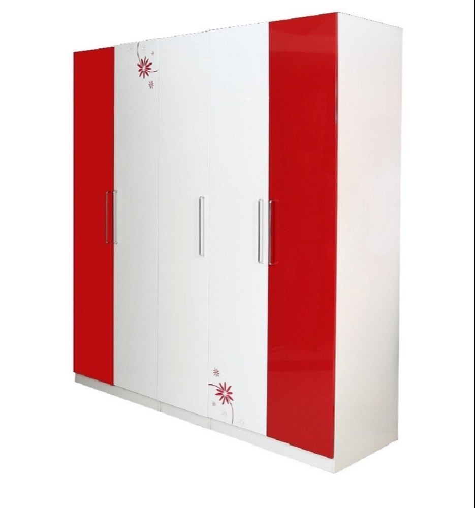 Plastic 4 Door Modular PVC Wardrobe