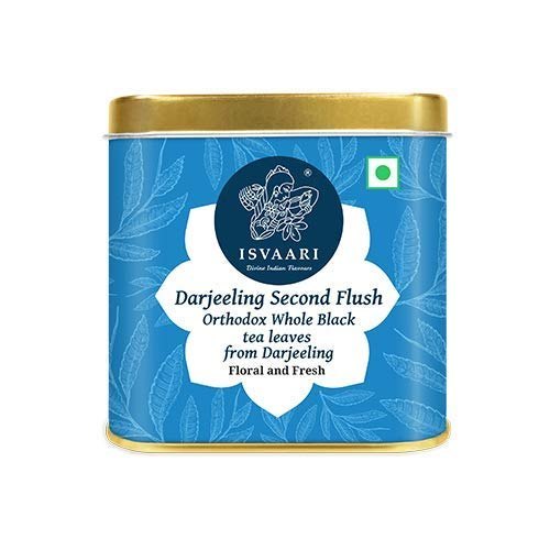 Isvaari Darjeeling Second Flush Tea, Leaves, 50gm