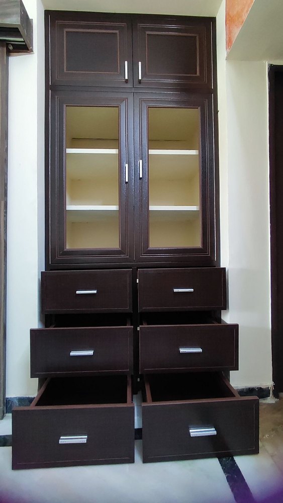 PVC Brown Wardrobe