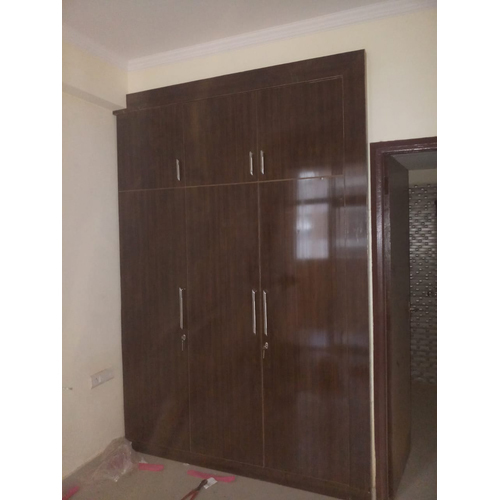 Plain Modern PVC Wardrobe, Shape: Rectangular