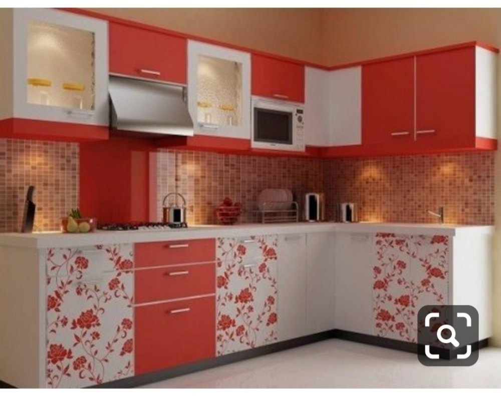 SLR Brown PVC Wardrobe Cabinet For Bedroom