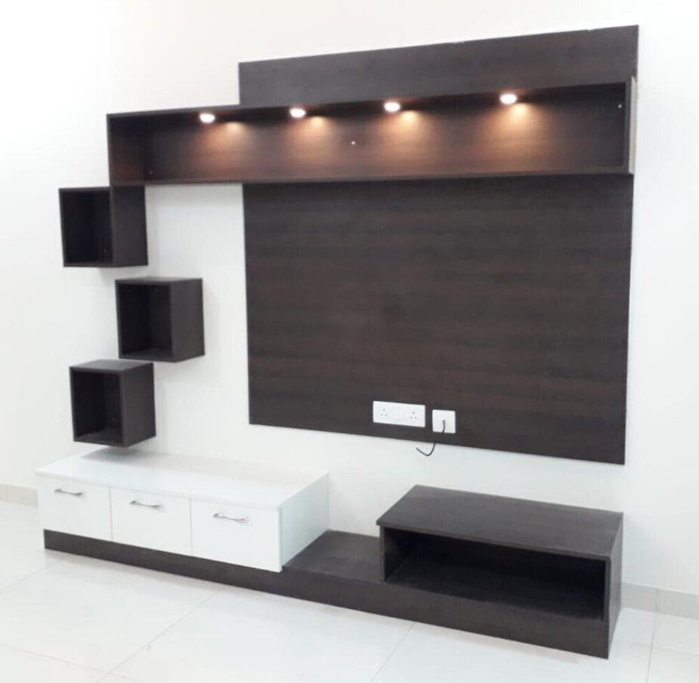Wall Mounted TV Unit Interior Services
