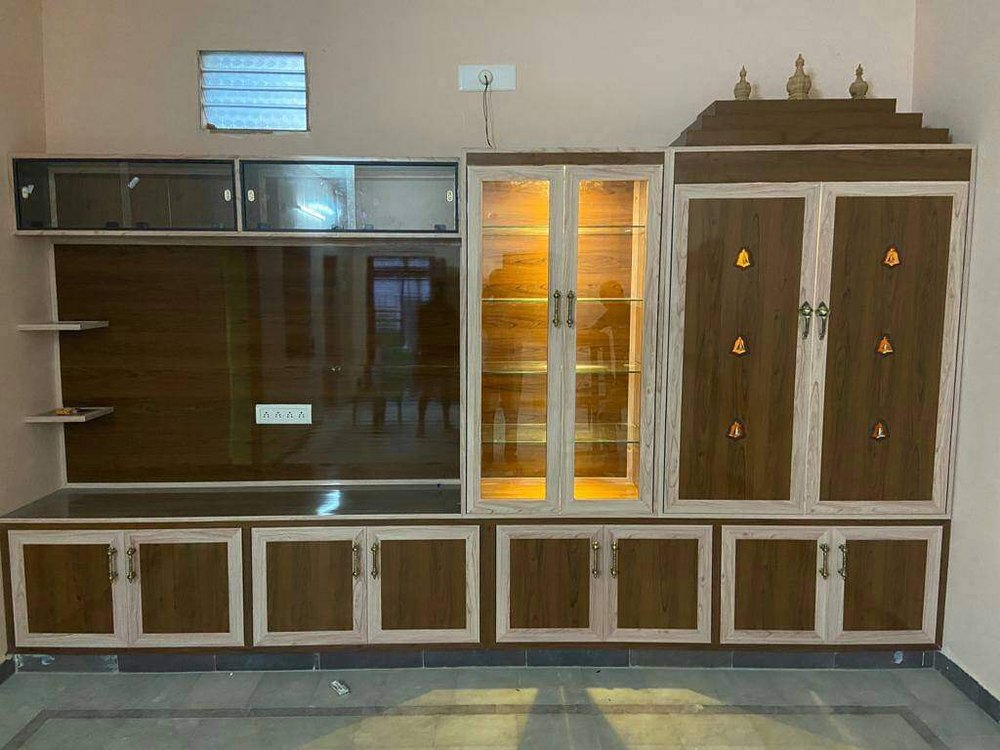 Open Pvc Pooja Cupboard