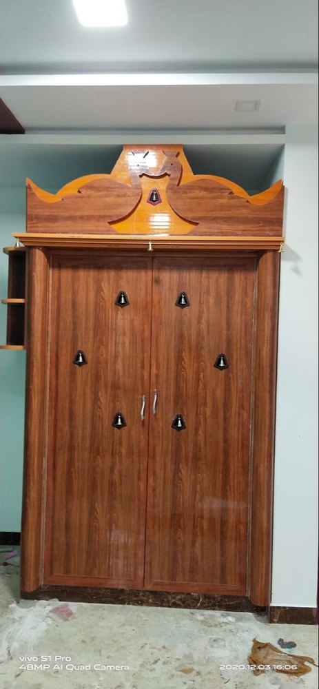 Hinged PVC Pooja Cupboard