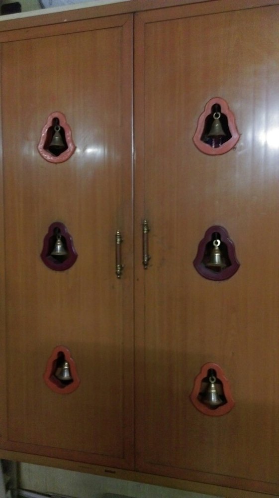 Hinged Pooja Cupboard