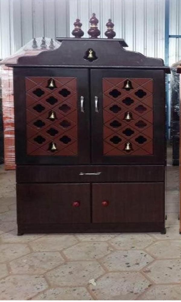 Standard Hinged Pvc Pooja Cabinet