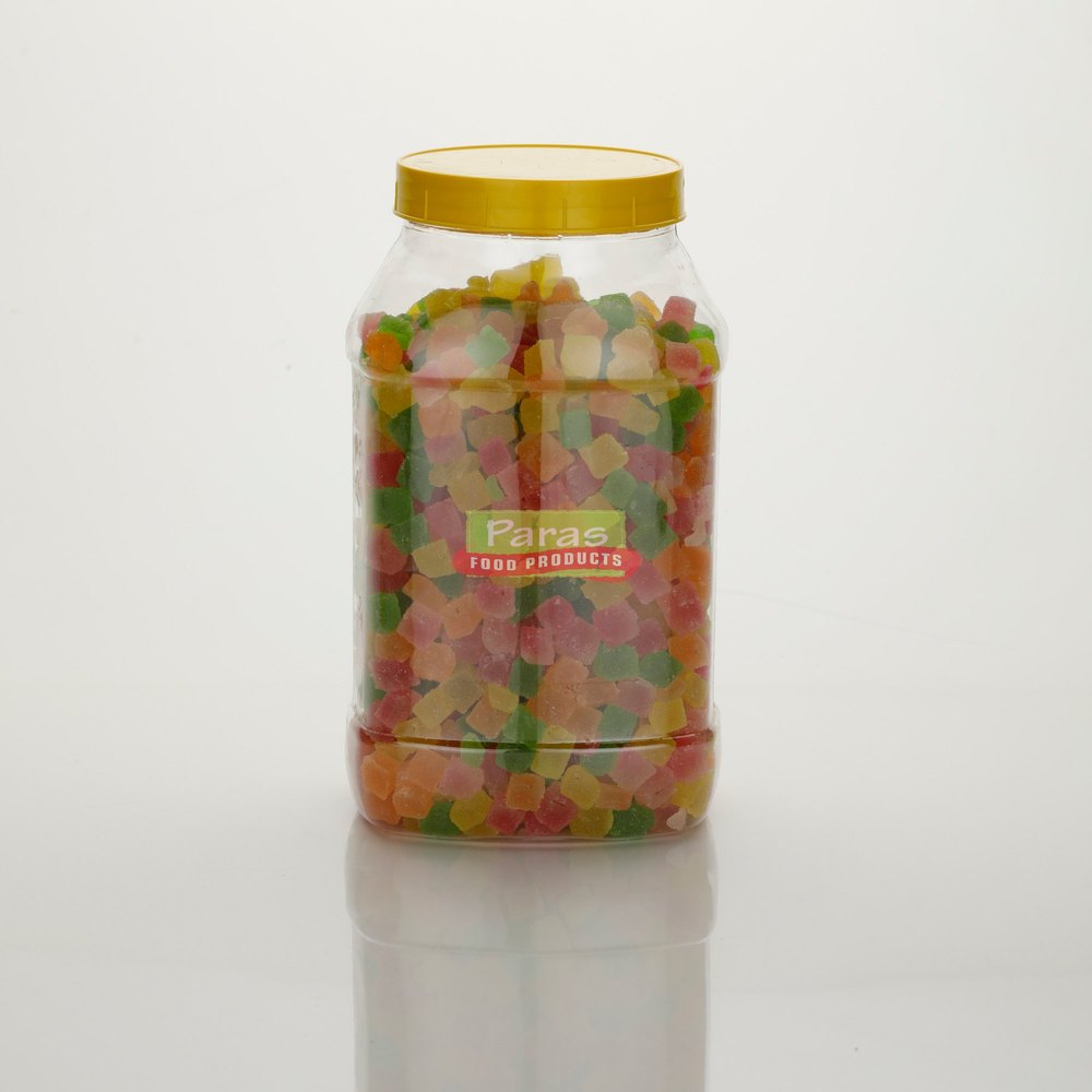 1 KG Sugar Coated Jelly, Packaging Type: Plastic Jar