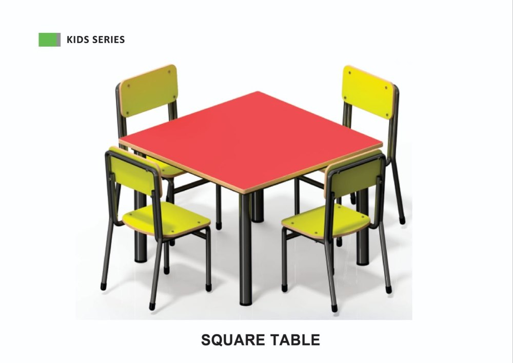 Standard Square Kindergarten Table