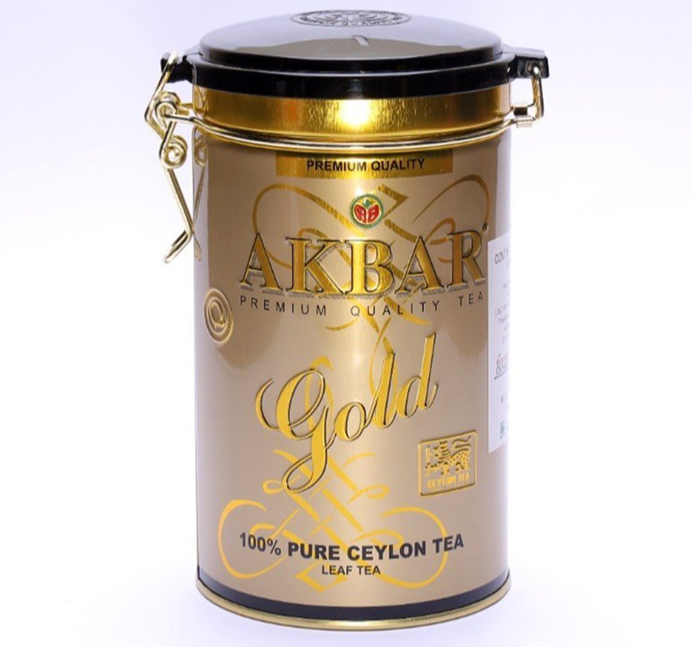 Black Can Akbar Ceylon Tea Leaf