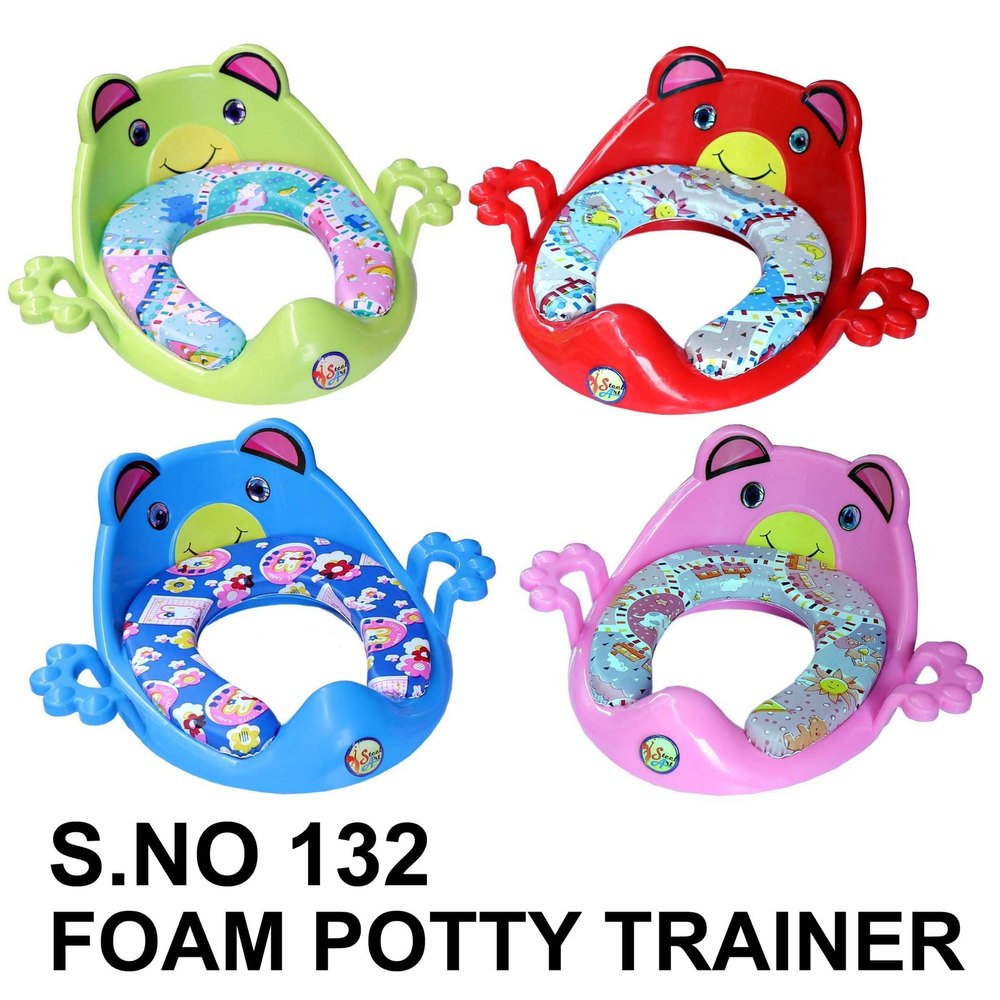 Plastic Pink, Red Foam Potty Trainer, Age Group: 3-12 Months