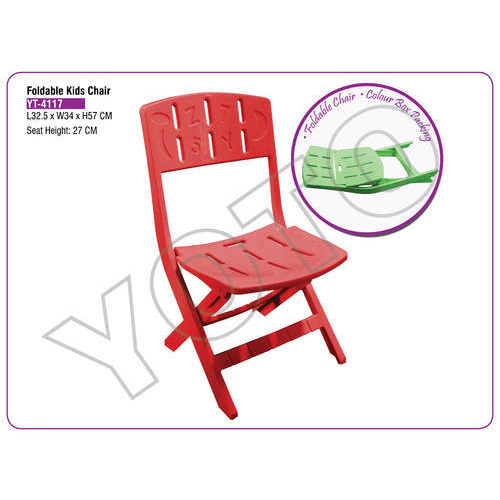Yoto Red Plastic Foldable Baby Chairs