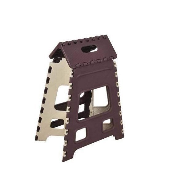 Kitchen4u Plastic Multicolor 18 Inches Super Strong Folding Step Stool