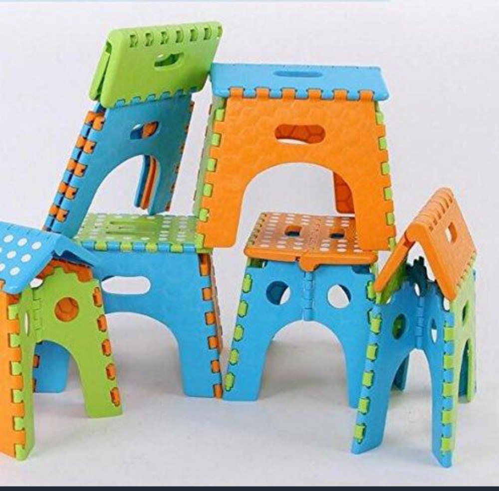 Eco hometown Multicolor Folding Stool For Kids