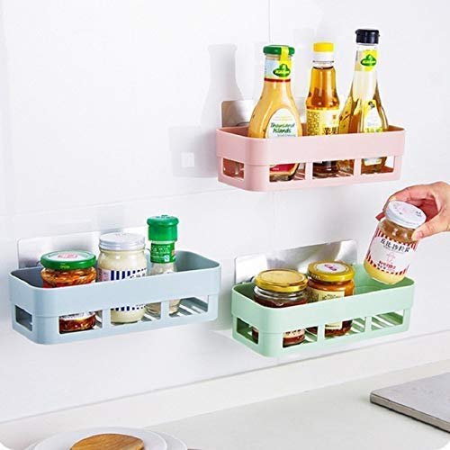 Maitri Plastic Rectangle Shelf, Size: Medium
