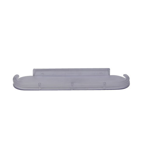 Grey Plastic Shelf, For Bathroom, Size: 14 Inch