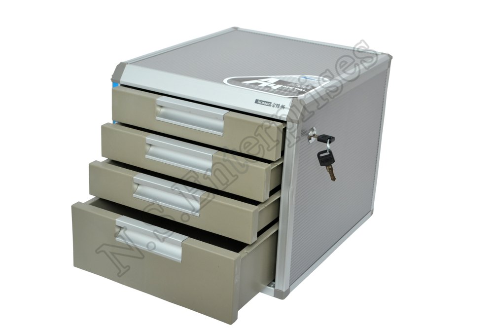 JD OFFICE Grey C9931 Plastic Drawer, Shape: Square, Size: 315*350*298mm