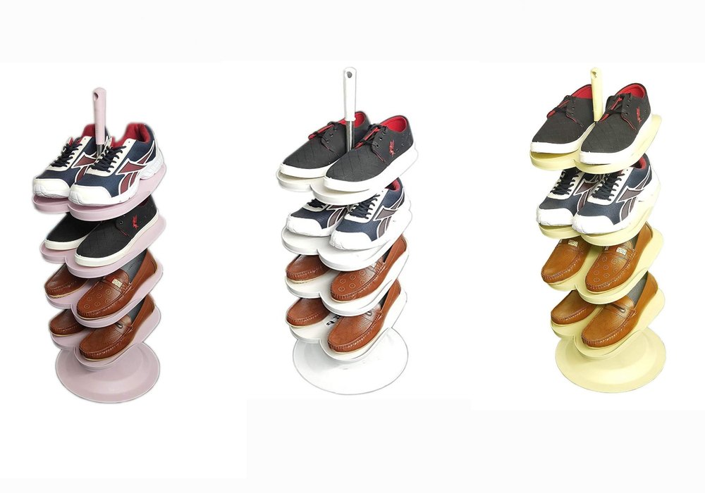 plastic foldable shoe rack (S 129)