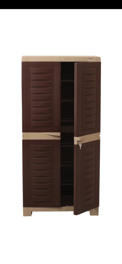 Supreme Hinged Door Plastic Shoe Rack 2, For Home