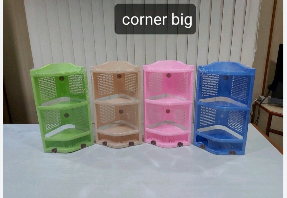 3 Layer Plastic Corner Racks