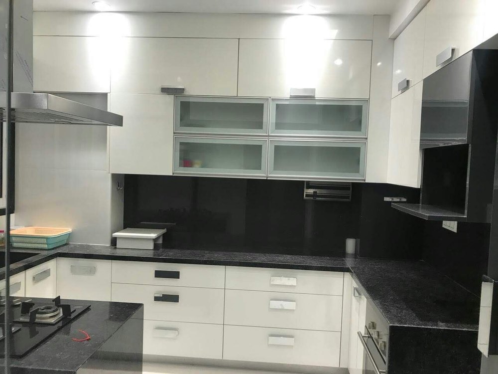Acrylic kitchen furniture