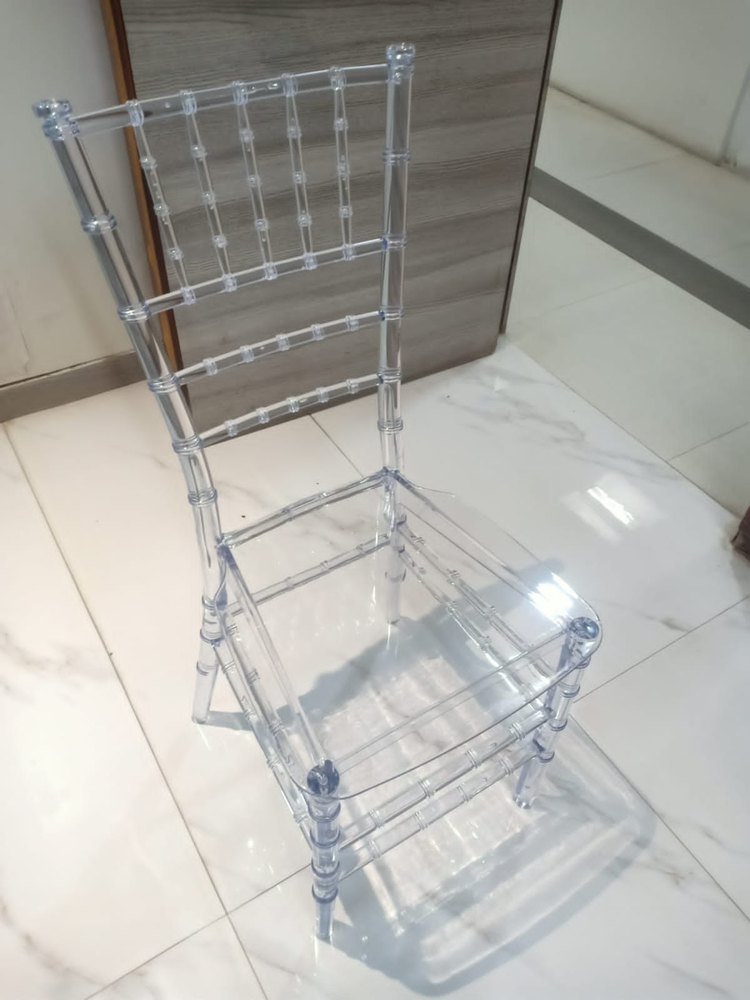 Transparant PVC Shivari Crystal Chair (National)