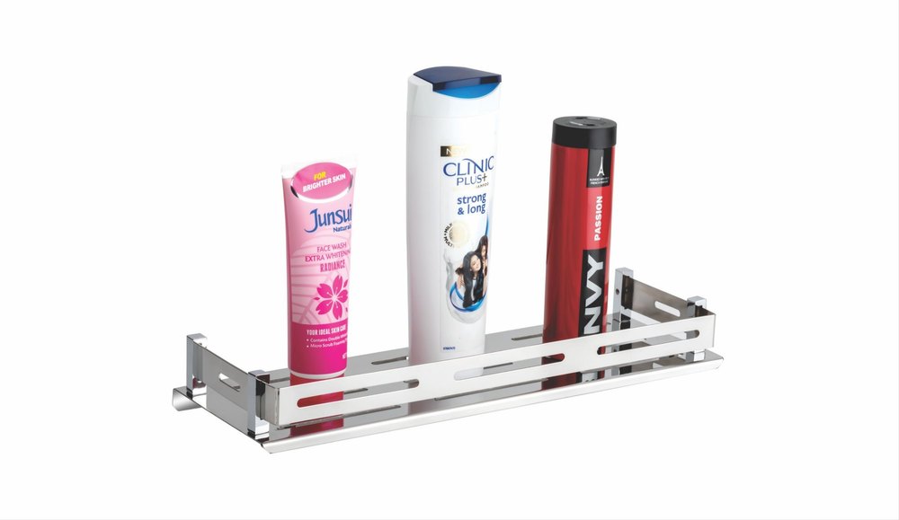 Plain Acrylic Wall Shelf, For Home, Size: 12 X 5