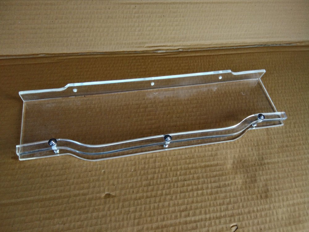 Acrylic Royal Wall Shelf (18 Inches), For Bathroom