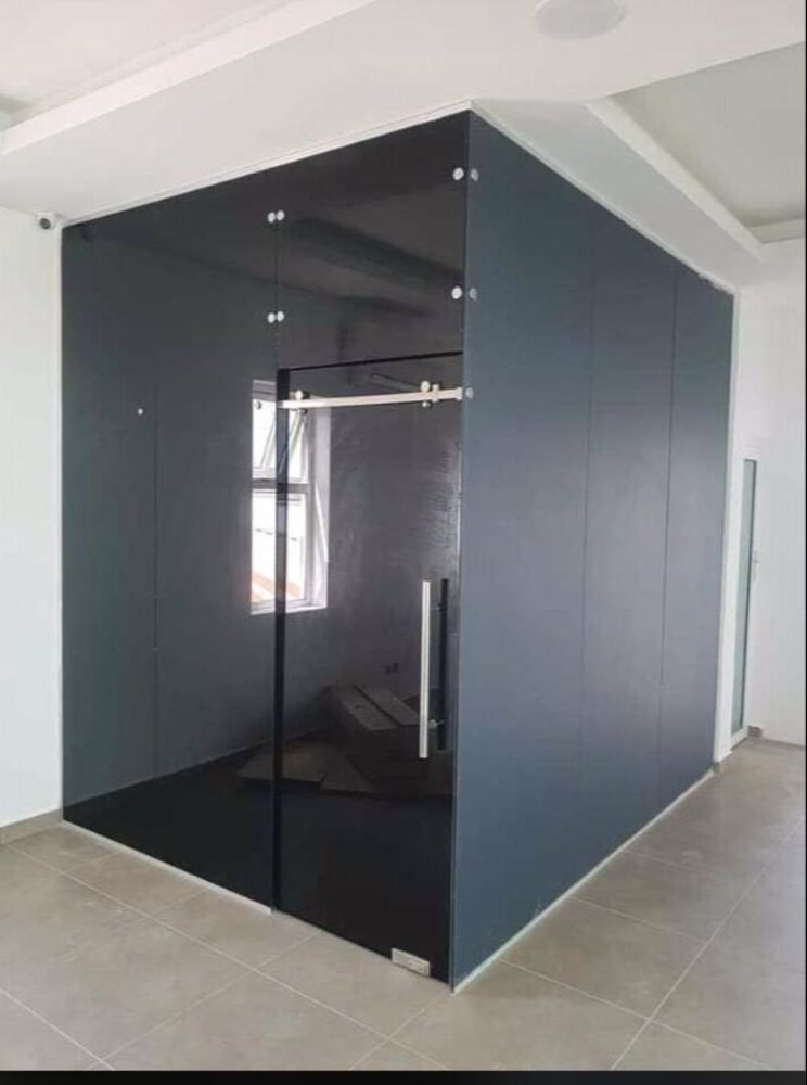 Black Bathroom Acrylic Cabinet