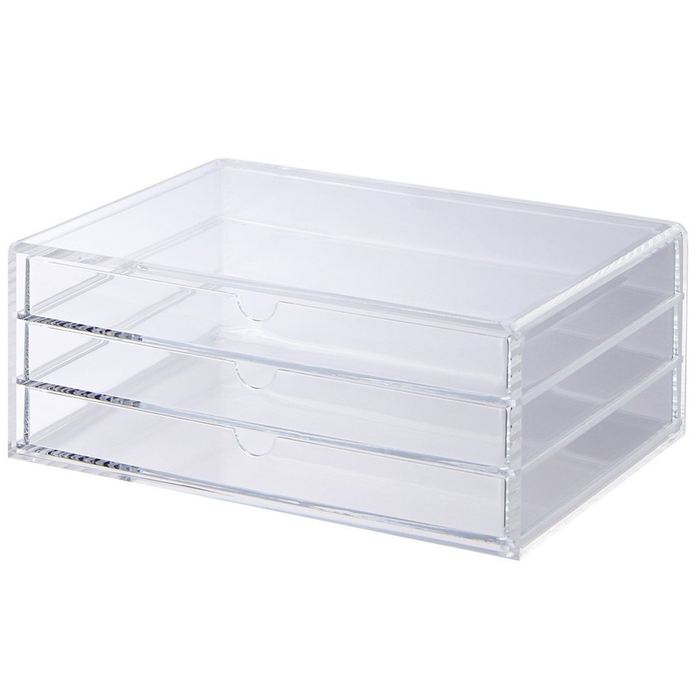 6 Inches Rectangular Acrylic Storage Cabinet, For Goods Storing, Size: 9*7 Inches (l*w)