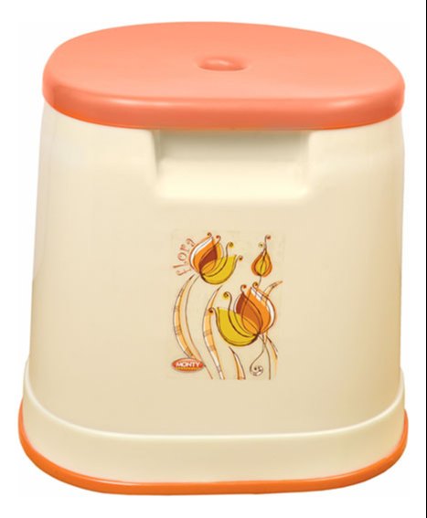 MONTY MIX COLOURS BATHWELL STOOL, for ANYWHERE