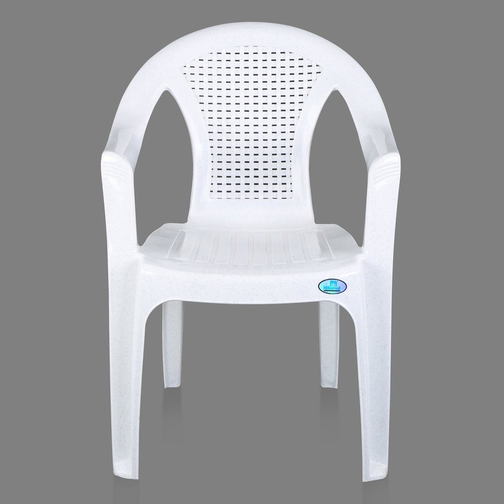 Plastic White Nilkamal Chair
