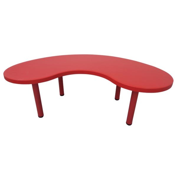 Plastic Red Supreme Moon Kids Table