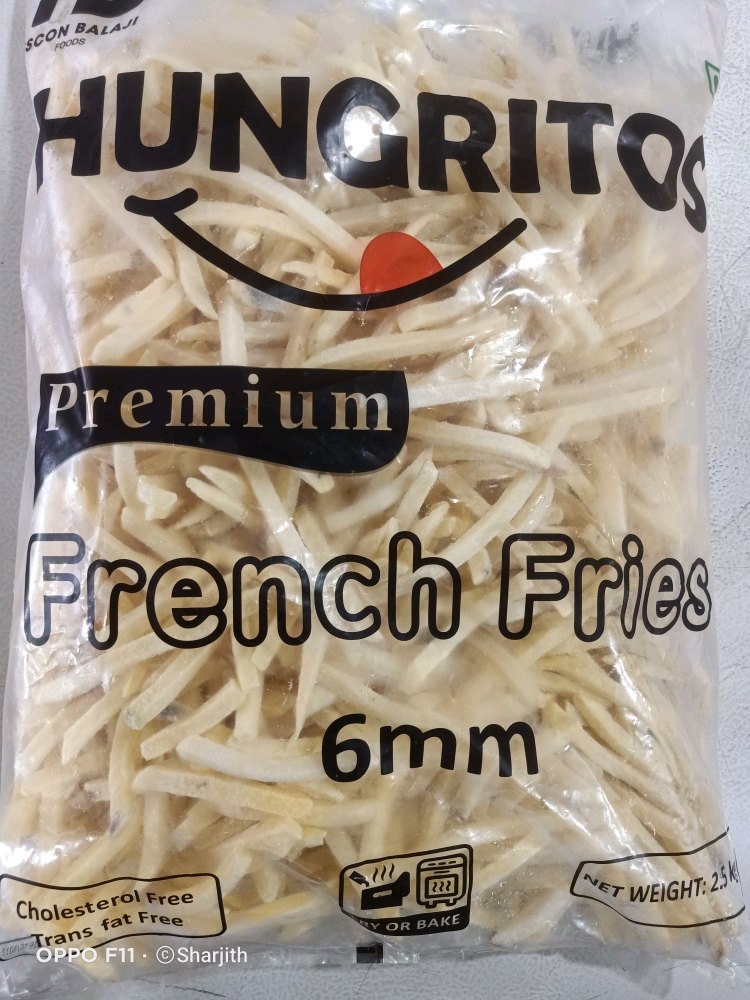 Iscon Balaji Deep Fry 2.5Kg Hungritos French Fries, Packaging Type: Packet