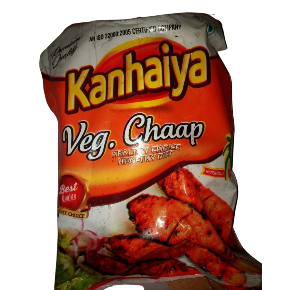 Kanhaiya Frozen Veg Chaap, Packaging Type: Packet