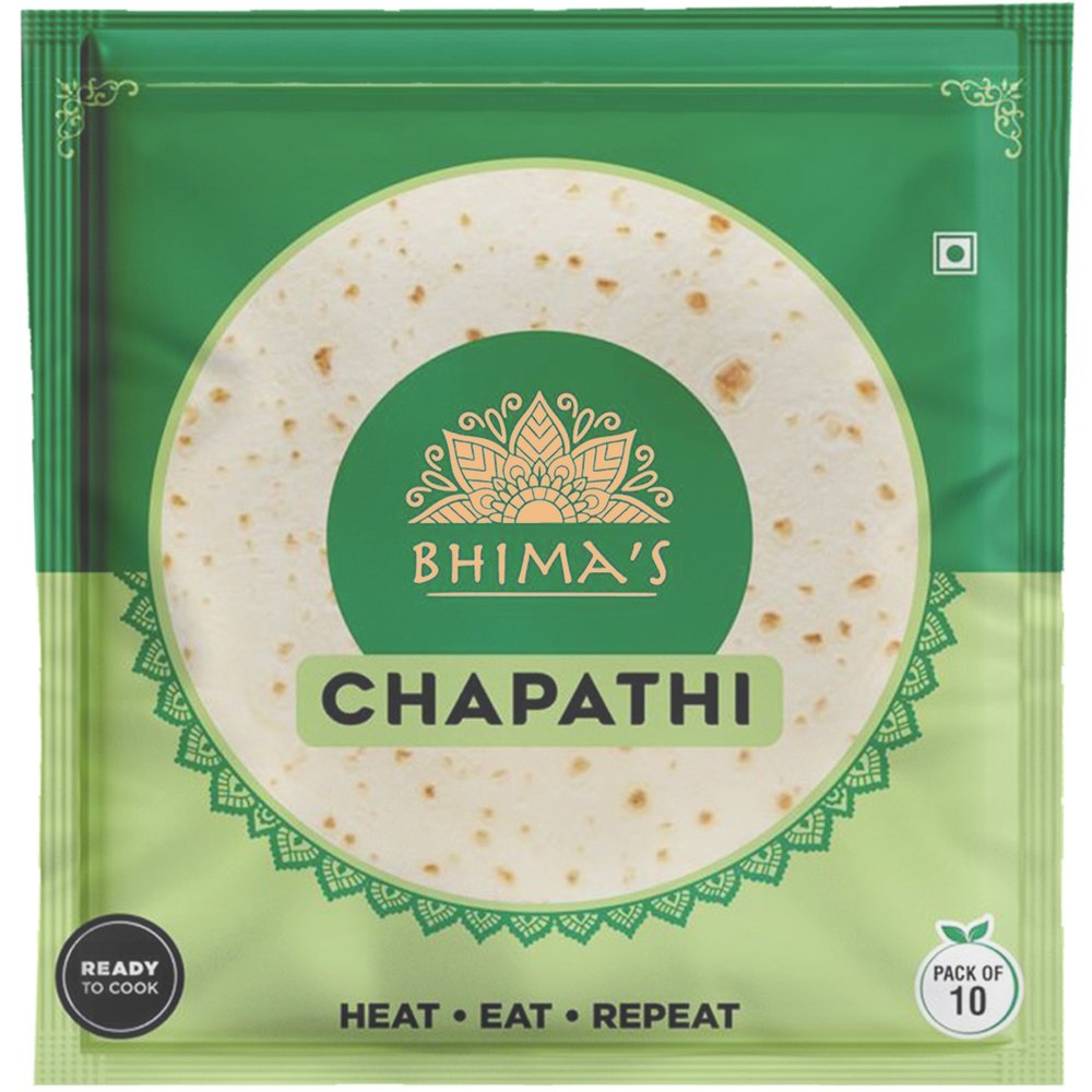 Bhima\'s Ready To Cook Chapati, Packaging Type: Ldpe Pouch