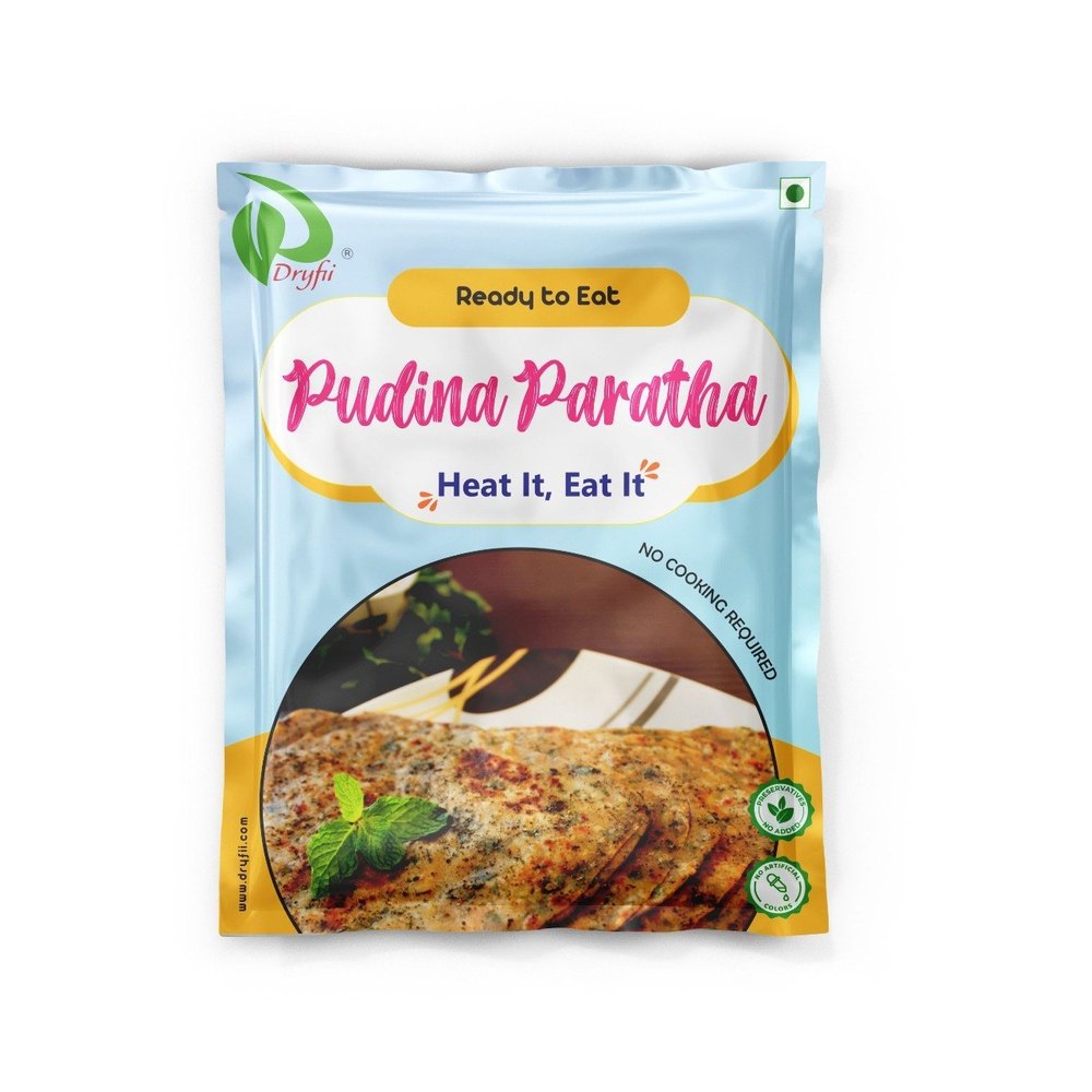 Dryfii Pudina Paratha, Packaging Type: Vacuum Pack
