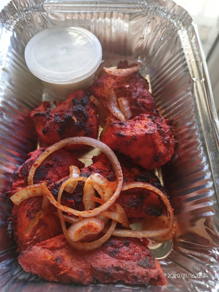 Fooddona Frozen Chicken Tikka, Packaging Type: Foil Paper Container