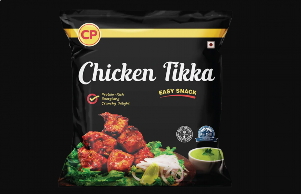CP Chicken Tikka, Packaging Type: Packet, Packaging Size: 250gm