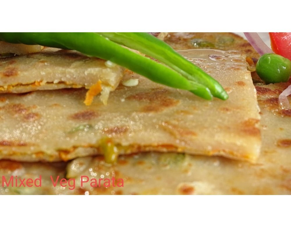 SunTan Foods Shallow Fry Frozen Mix Veg Paratha