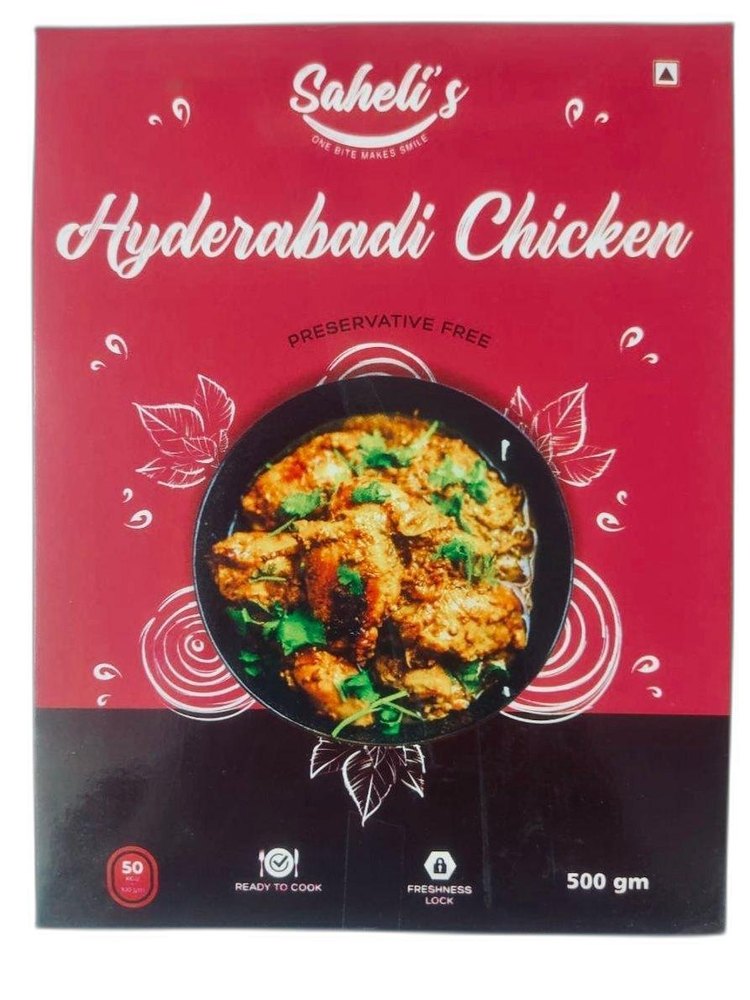Saheli\'S Ready To Eat Hyderabadi Chicken, 500 Gm, Packaging Type: Box