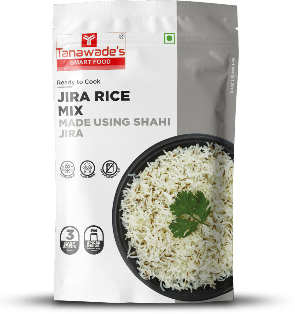 Instant Food Pre-Mix Cook And Eat Jeera Rice, 1 Kg, Packaging Type: Plastic Bag