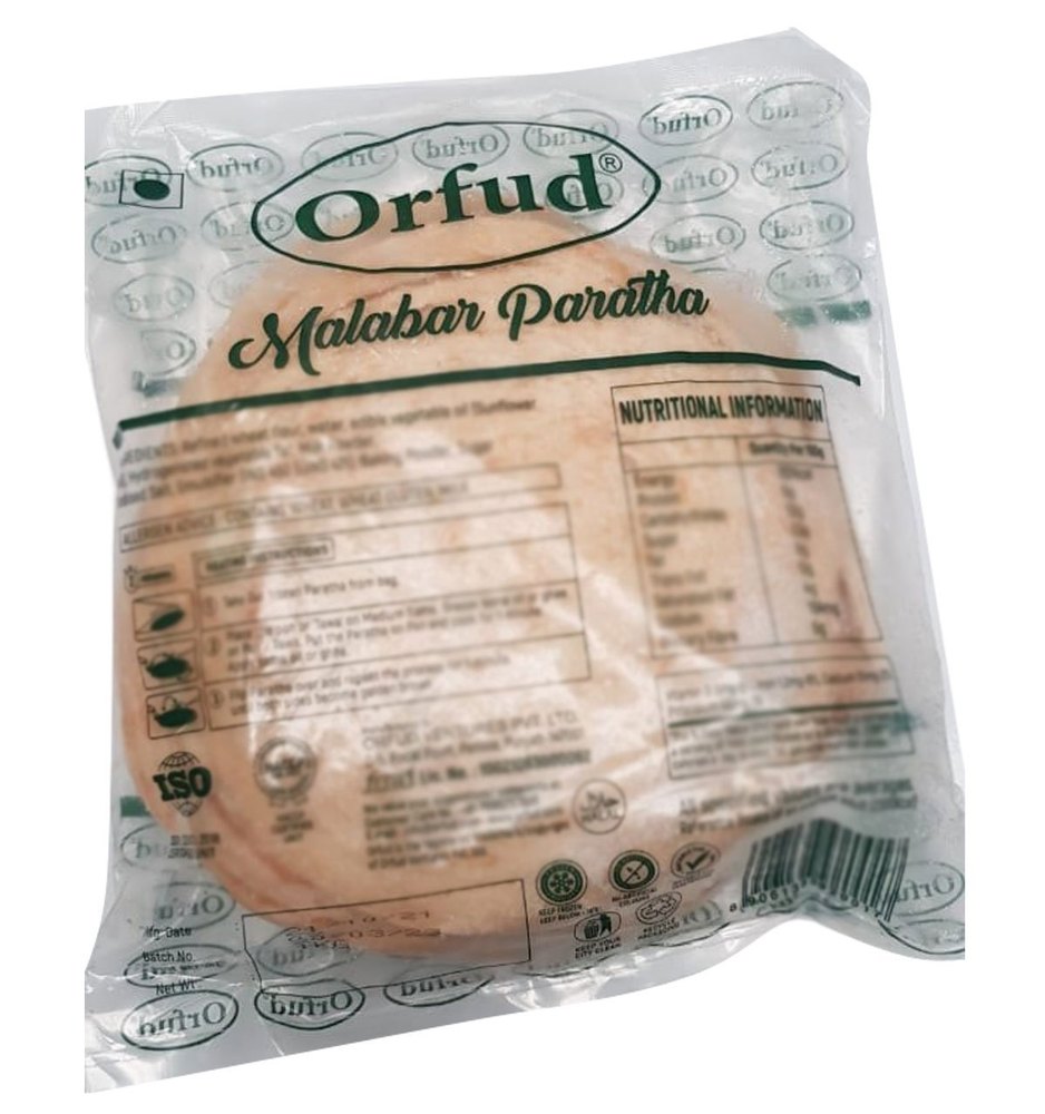 Orfud 6inch Malabar Paratha, Packaging Type: Packet