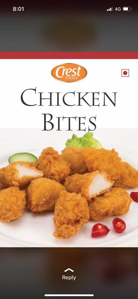 Spicy Chicken bites, For Restaurant, Packaging Type: Cover