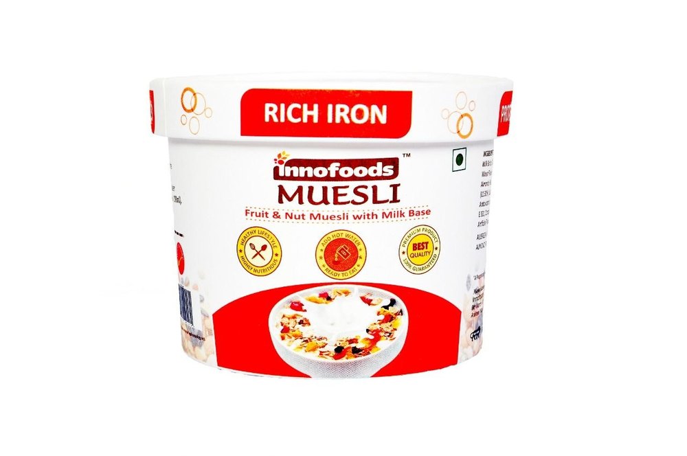 Innofoods Fruit and Nut Cup Muesli, Flakes