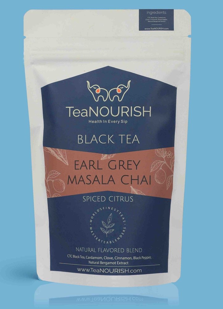 Teanourish Spiced Citrus Earl Grey Masala Chai, Leaves