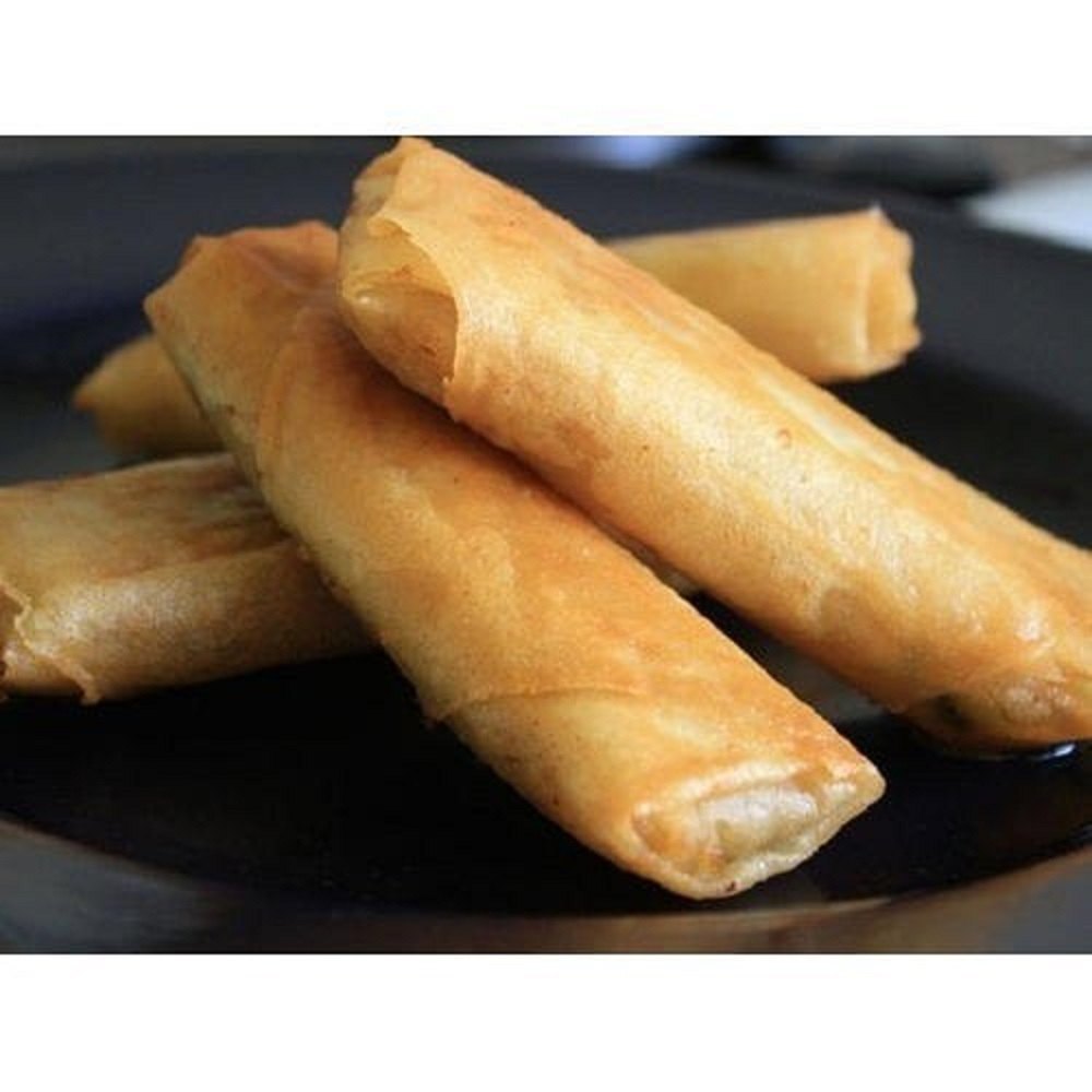 Flour Chicken Spring Rolls, Fat: 69%, Energy: 231Kcal