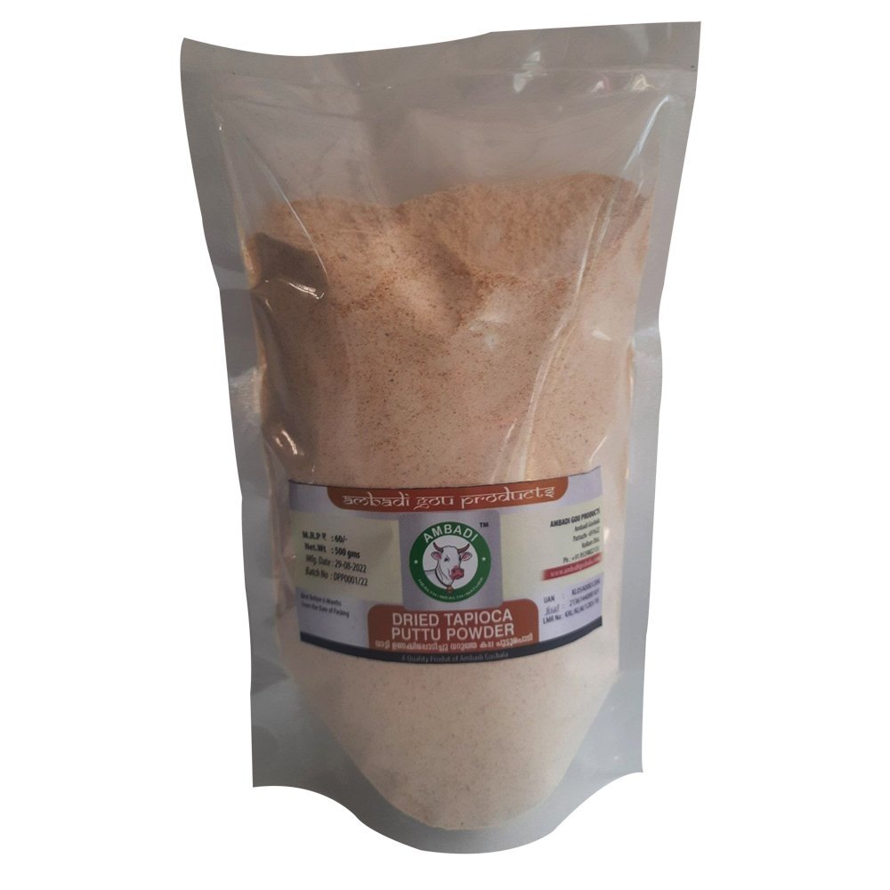 Indian Wheat Dried Tapioca Puttu Powder, 500 Gm, Packaging Type: Packet