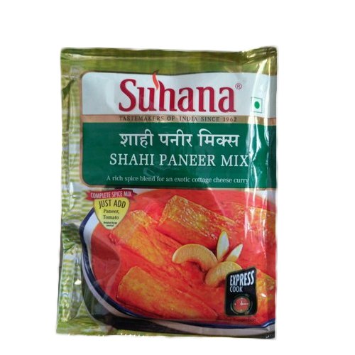 Suhana Shahi Paneer Mix Gravy, Packaging Type: Packets