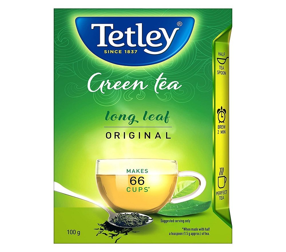 Tetley 100s plain Green Tea, Powder, 100g